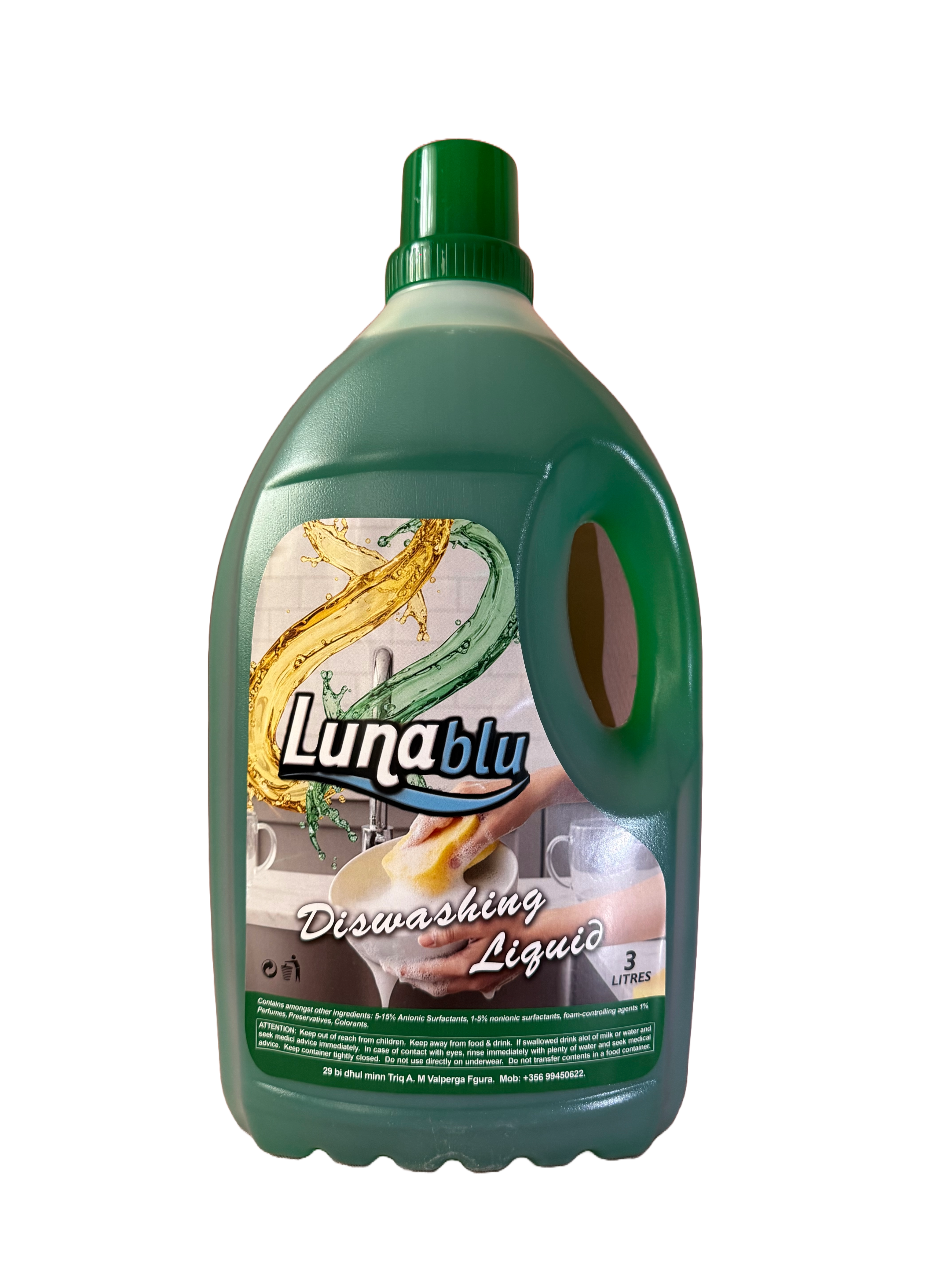 Dishwashing soap bottle
